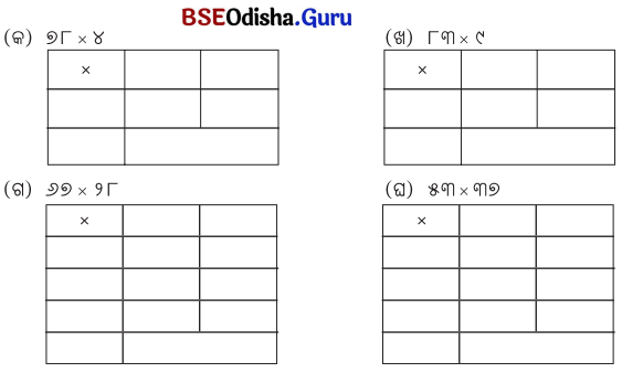 Class 5 Maths Chapter 6 Question Answer Odia Medium ଦୁଗ୍ଧ ଉତ୍ପାଦନ କେନ୍ଦ୍ର 34