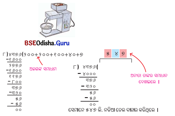 Class 5 Maths Chapter 9 Question Answer Odia Medium ନଡ଼ିଆ ବଗିଚା 43