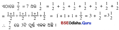 Class 6 Maths Chapter 7 Question Answer Odia Medium ଭଗ୍ନାଂଶ Page 162 Q1