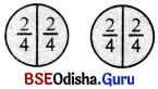 Class 6 Maths Chapter 7 Question Answer Odia Medium ଭଗ୍ନାଂଶ Page 166 Q2