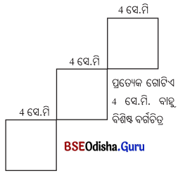 Class 6 Maths Chapter 8 Question Answer Odia Medium ଜ୍ୟାମିତିକ ଅଙ୍କନ Page 201 Q2