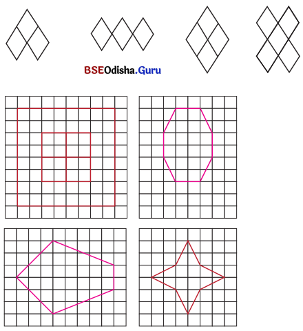 Class 6 Maths Chapter 9 Question Answer Odia Medium ପ୍ରତିସମତା Page 224 Q7