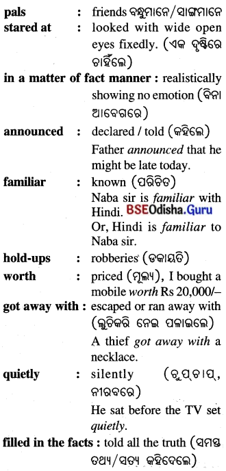 The Case of the Fifth Word Class 8 Question Answer English Jasmine Chapter 7.8