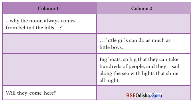 The Day the River Spoke Class 7 Question Answer English Jasmine Chapter 1 6