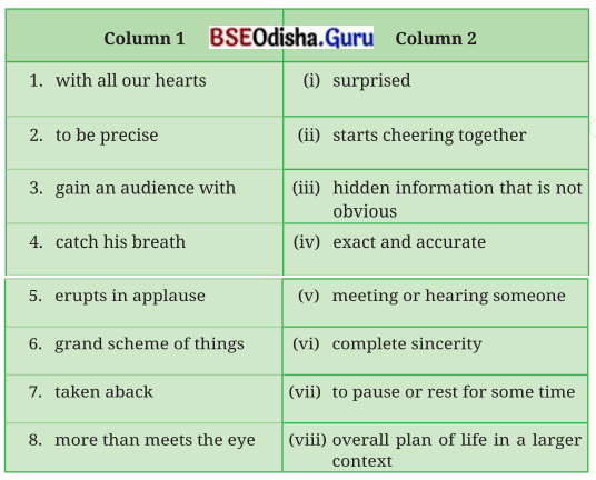 Wisdom Paves the Way Class 8 Question Answer English Jasmine Chapter 3.18